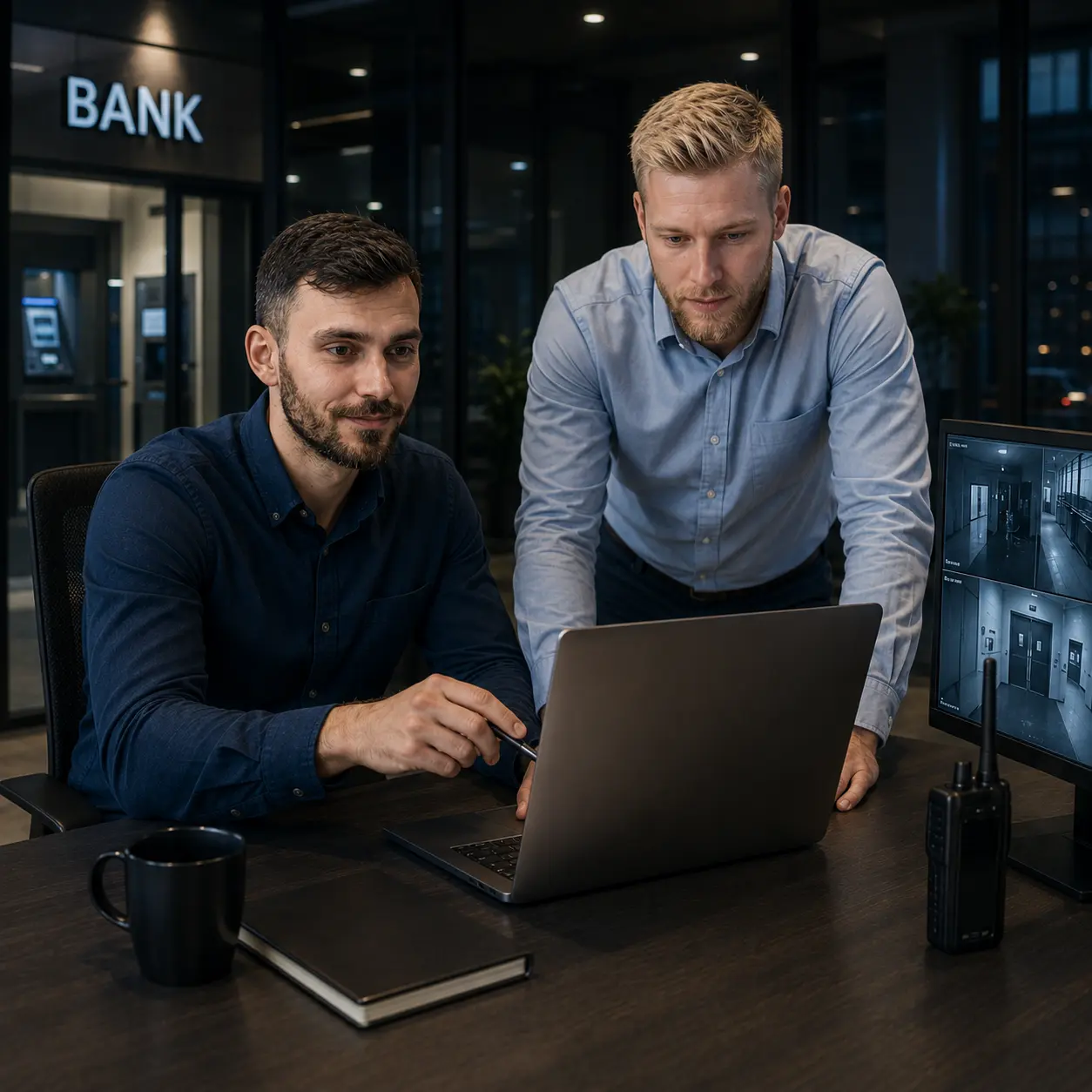 Wächter der Nacht – Banksicherheit