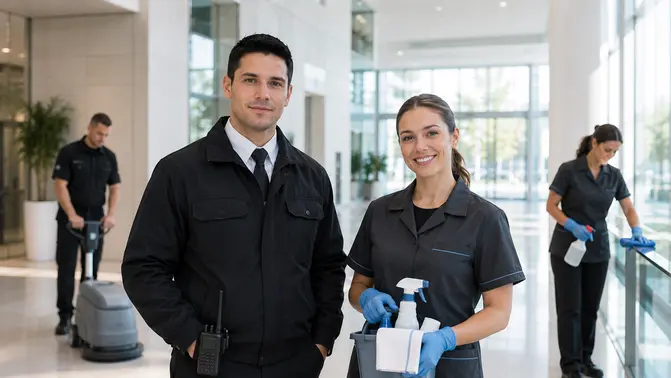 Sicherheitsdienst & Gebäudereinigung